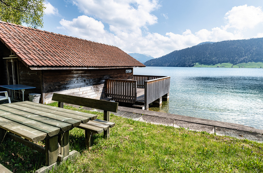 Bootshaus am Ägerisee